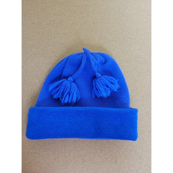 HEAD Knit Women's Beanie – Purple Hat with‎ Fleece Rim & Tassels - Picture 1 of 7